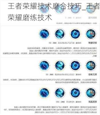 王者荣耀技术磨合技巧_王者荣耀磨练技术