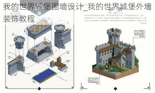 我的世界城堡围墙设计_我的世界城堡外墙装饰教程