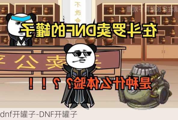 dnf开罐子-DNF开罐子