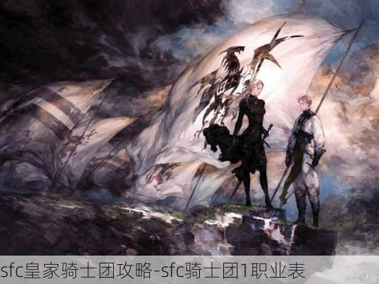 sfc皇家骑士团攻略-sfc骑士团1职业表