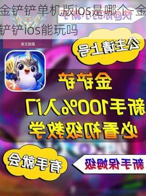 金铲铲单机版ios是哪个-金铲铲ios能玩吗